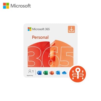 Phần mềm M365 Personal Subscr PK Lic 1YR Online APAC EM ESD - Key điện tử