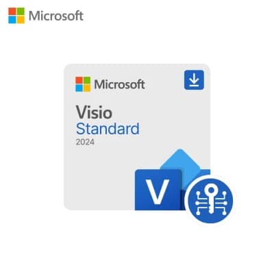 Phần mềm Visio Std 2024 All Lng Retail Online ESD - Key điện tử