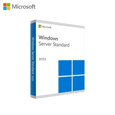 Phần mềm Windows Server Standard 2025 64-Bit English 1PK DSP OEI DVD 16 Core (EP2-25187 )