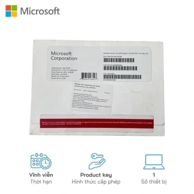 Phần Mềm Windows Server CAL 2016 English 1PK DSP OEI 5 CLT User CAL - Key vật lý